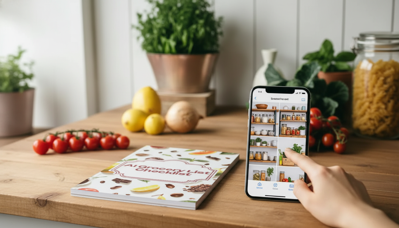 AI Grocery List Checklist: Turn Pantry Photos Into a List