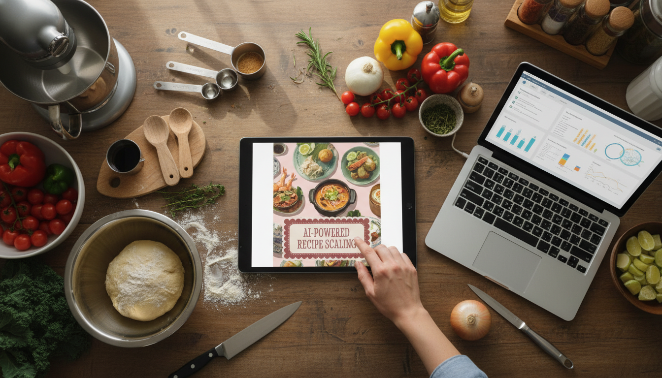 Scale Any Recipe with AI: A Smart Cooking & Baking Checklist