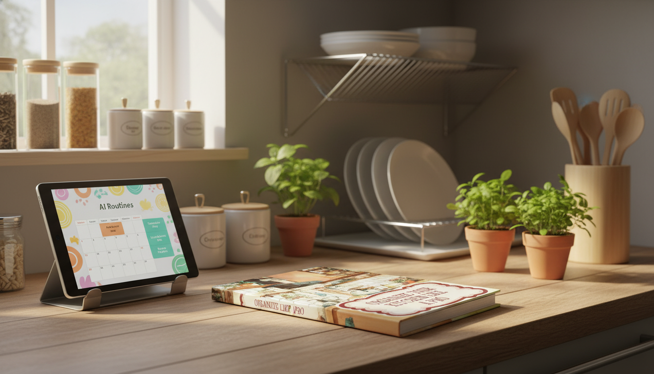 Pro Kitchen Organization: Zones, Storage & AI Routines